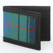 Tartan Wallet, Scottish Leather, Davidson Tartan